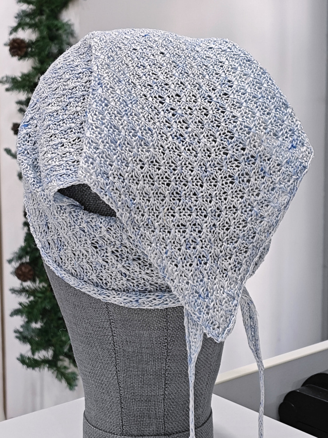 Мастер-класс по вязанию ажурной косынки — фото пряжи Cozy Wool